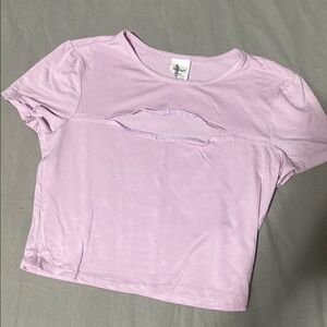 Lavender Crop Top